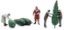 Picture of Santa Claus loading Christmas trees