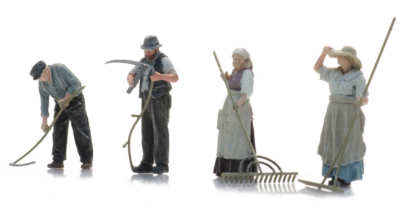 Picture of Hay making with scythe