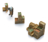 Picture of Market trader with crates