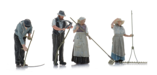 Picture of Hay making with scythe