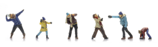 Picture of Snowball fight (6x)