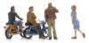 Picture of Moped greasers with Zündapp mopeds
