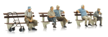 Picture of Old geezers on the bench