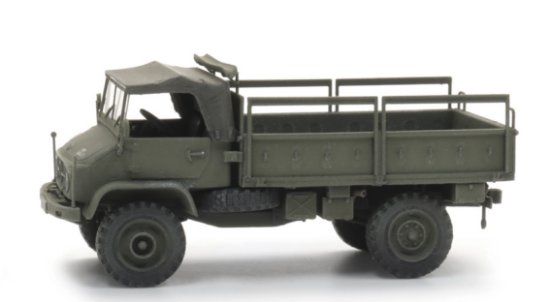 Picture of BRD Unimog 404s Pritsche offen gelboliv