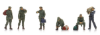 Picture of Conscripts on leave awaiting train