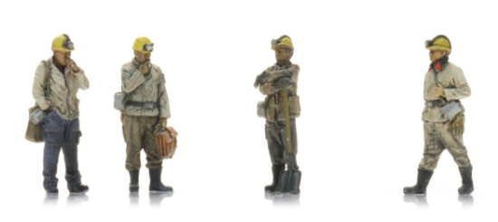 Picture of Miners at the end of the shift