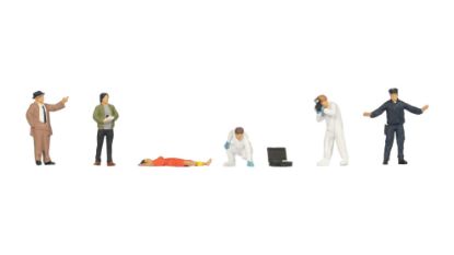 Picture of Criminal Police with Corpse