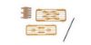 Picture of Complete Set Magnorail + 8 vehicle sliders HO, TT, N, Z BS-10 with new 3rd Generation Chain