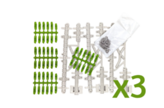 Picture of Extension set Track (3 x 60 cm) for Magnorail System UE-13 with new 3rd Generation Chain