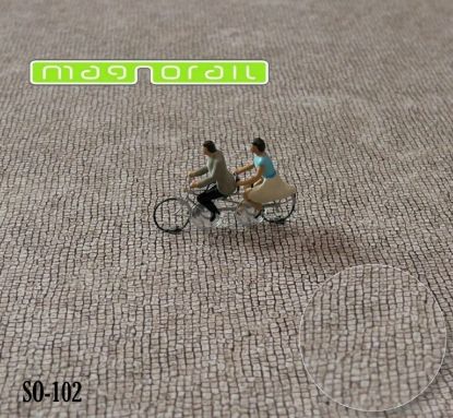 Picture of Covering Sheet (420 x 300mm) beige paving stones SO-102